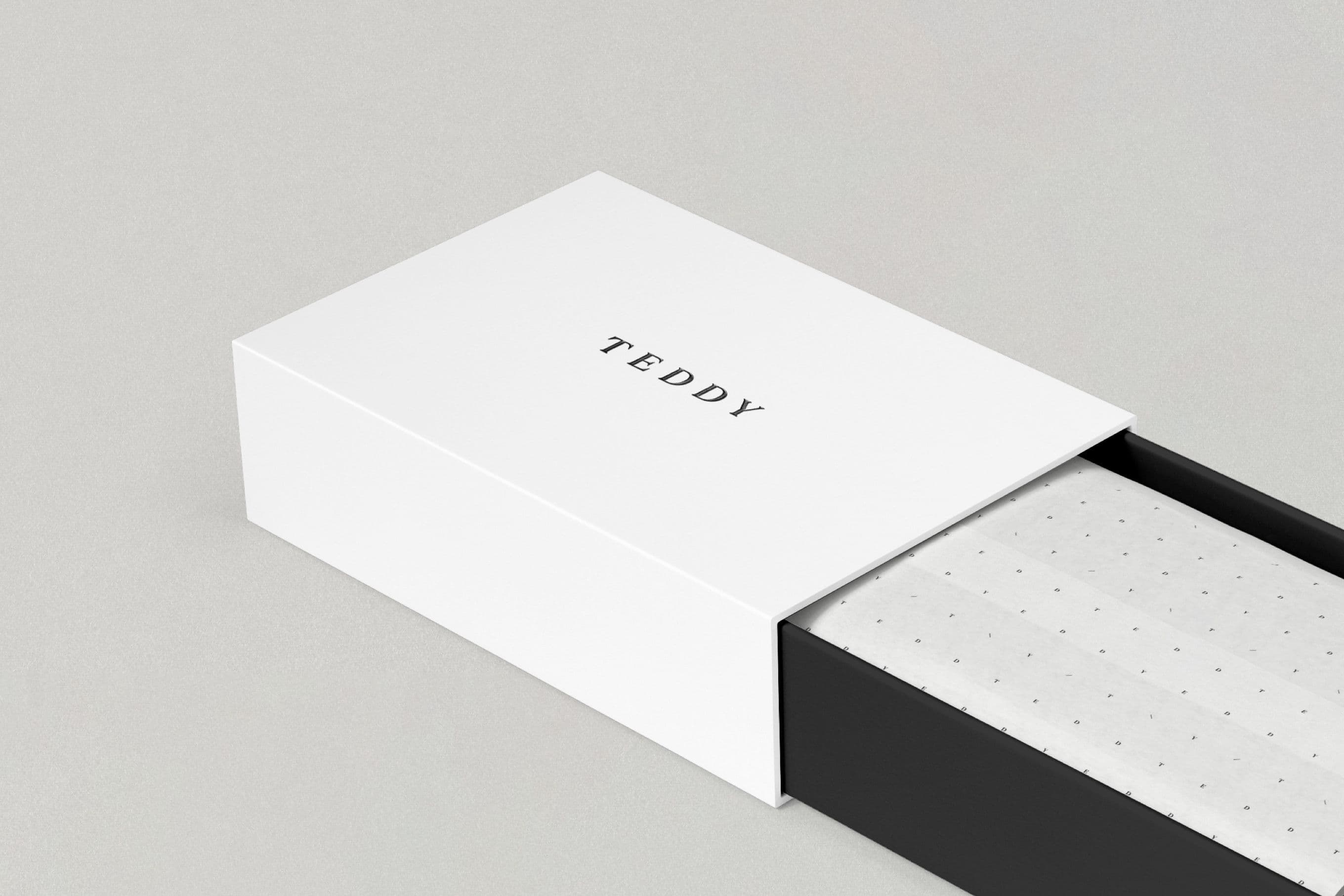 Teddy Baldassarre Packaging Box