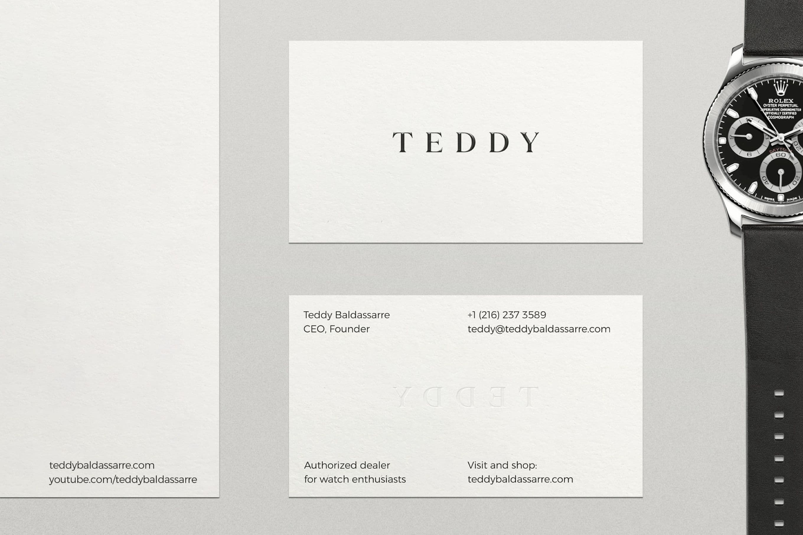 Teddy Baldassarre Stationery