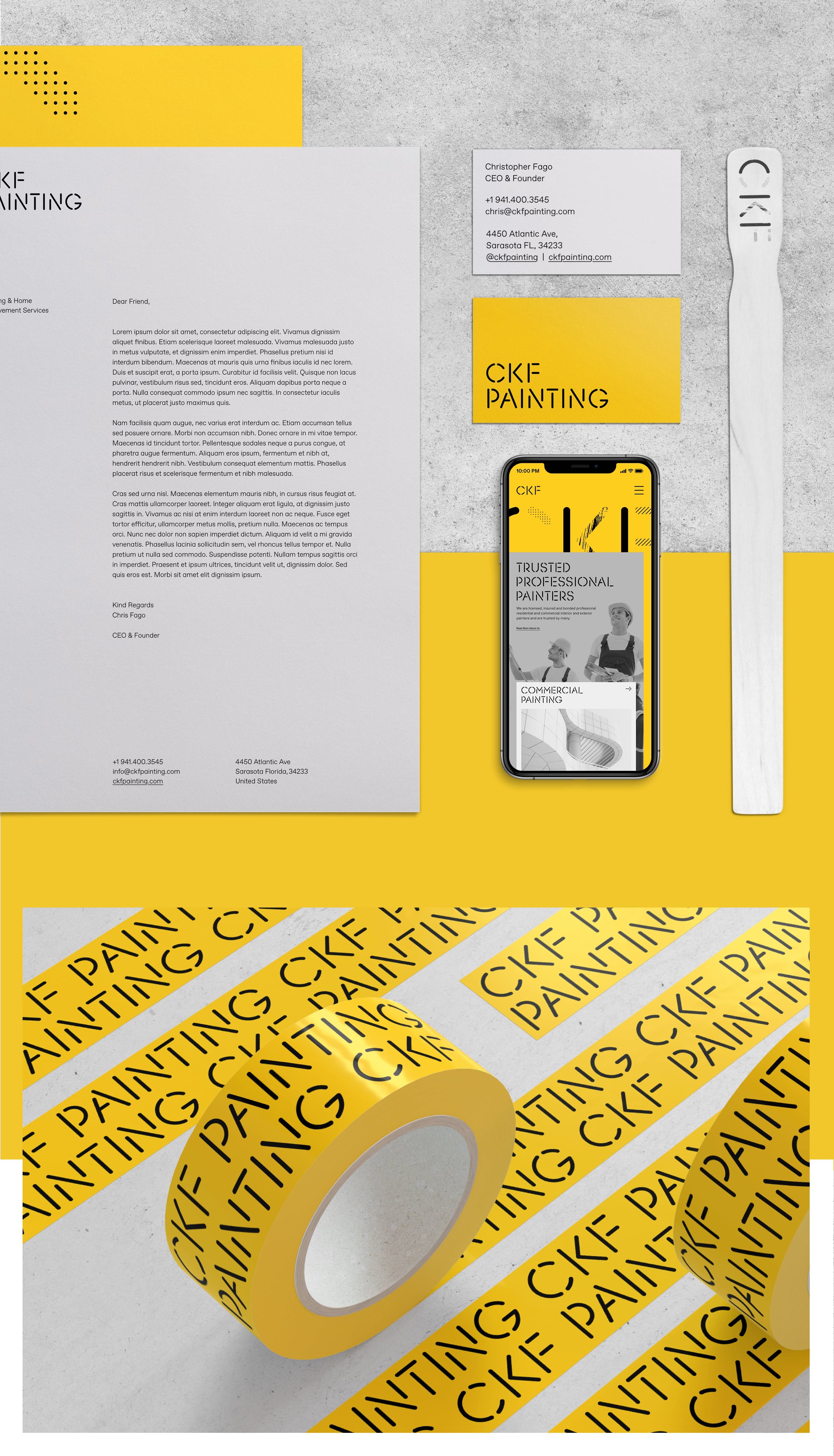 CKF Painting Stationery