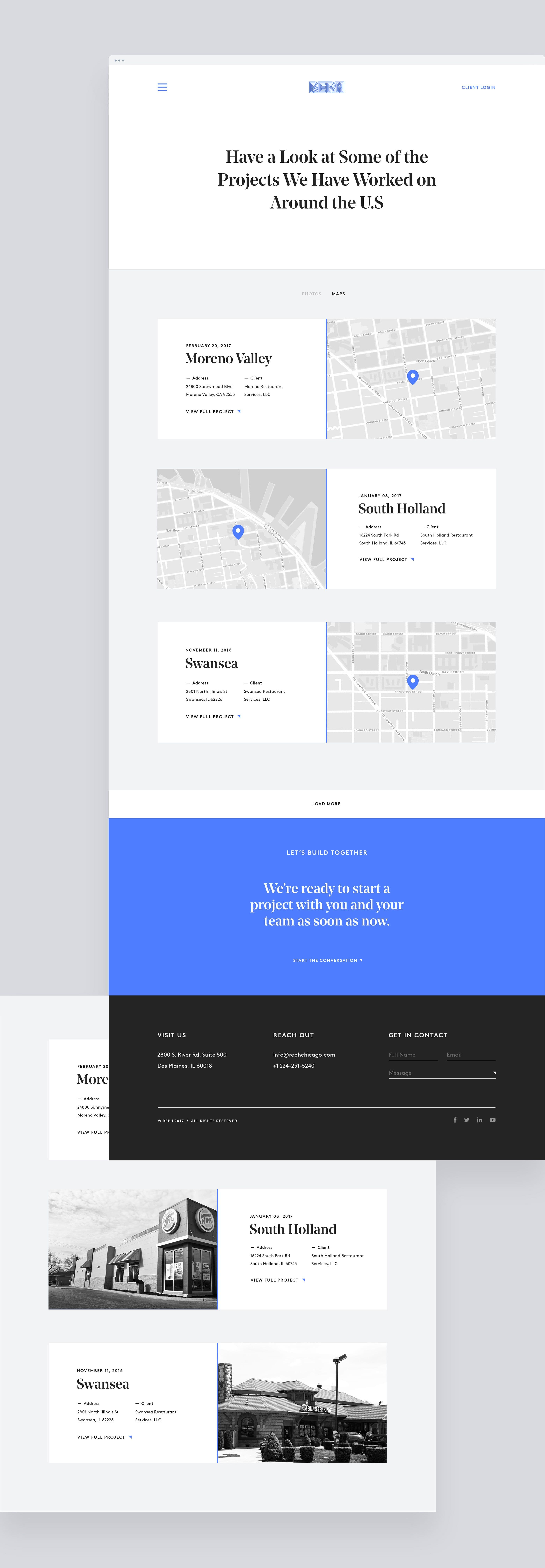 Retail Equity Partners Holdings Web Design