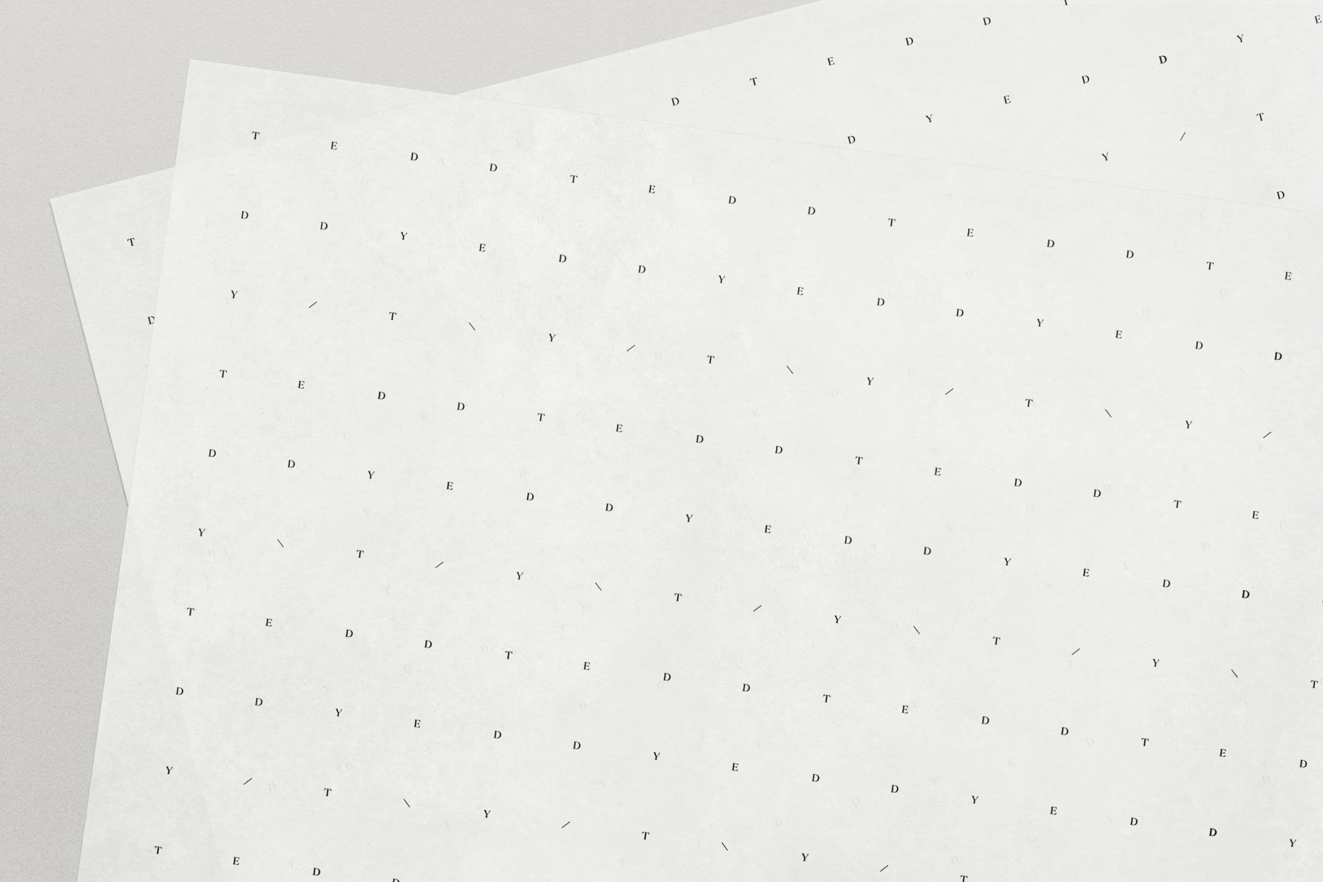 Teddy Baldassarre Packaging Wax Paper