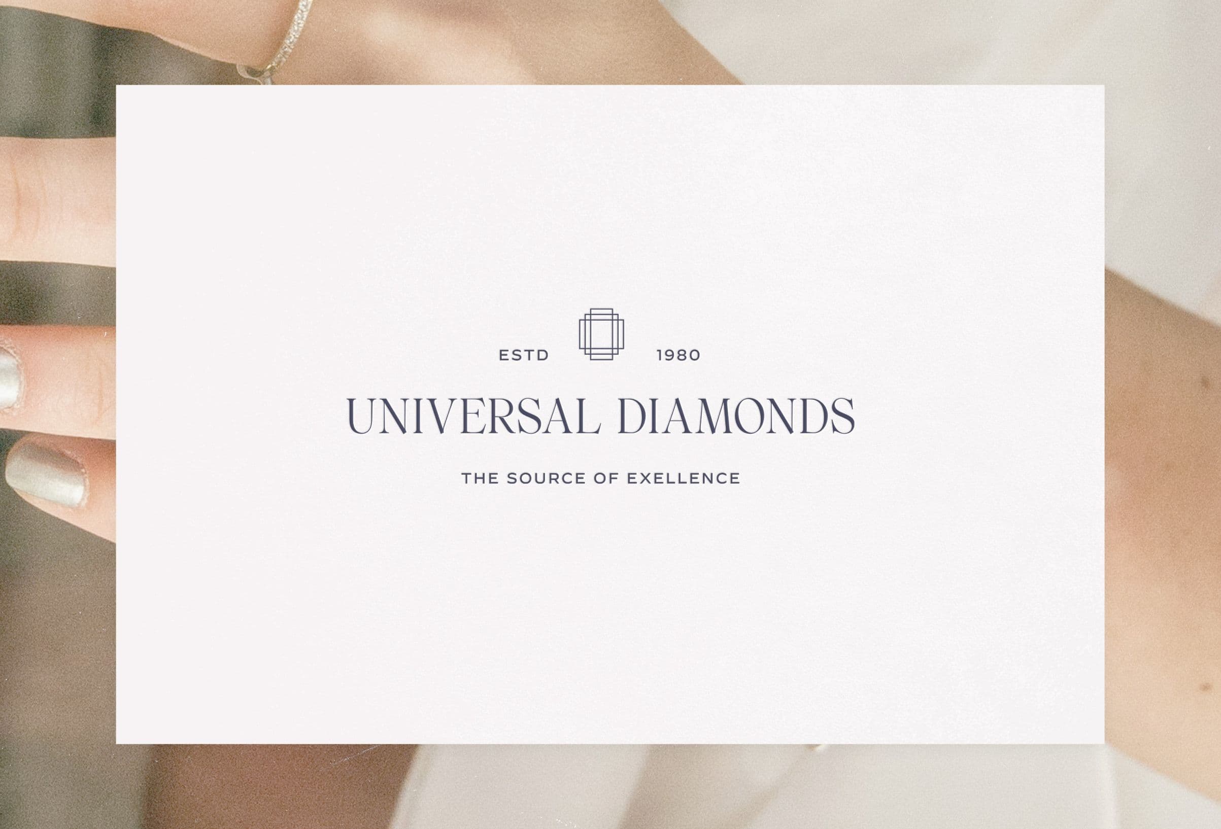 Universal Diamonds Brand Design & Website Design