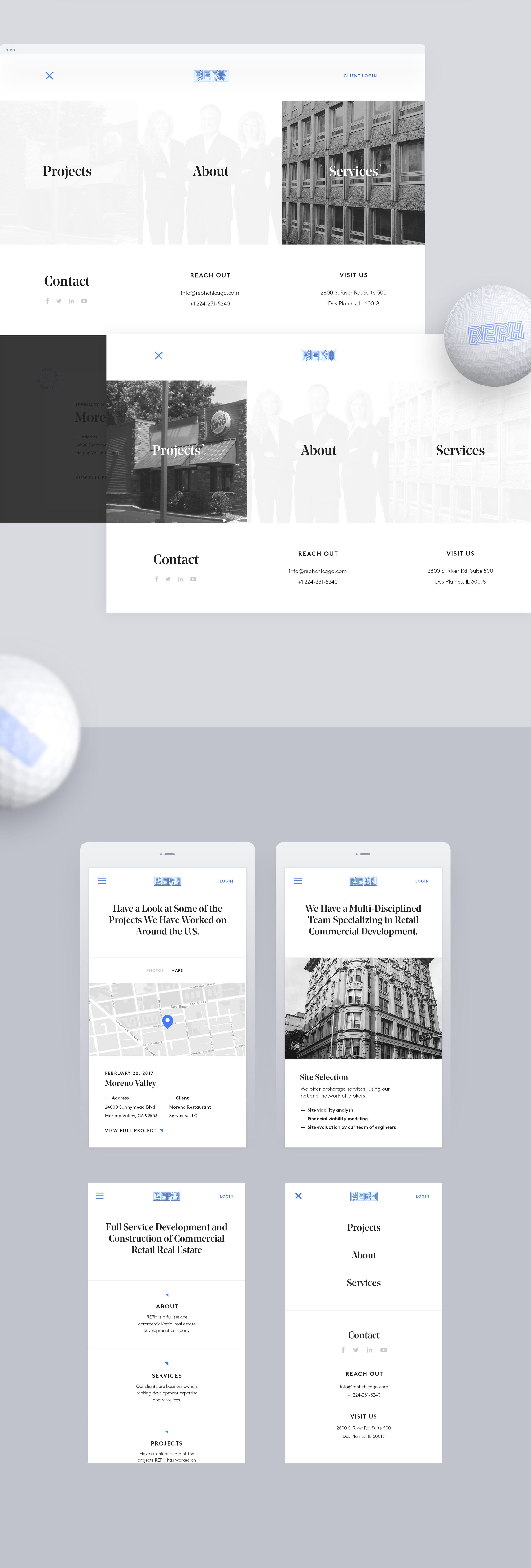 Retail Equity Partners Holdings Web Design
